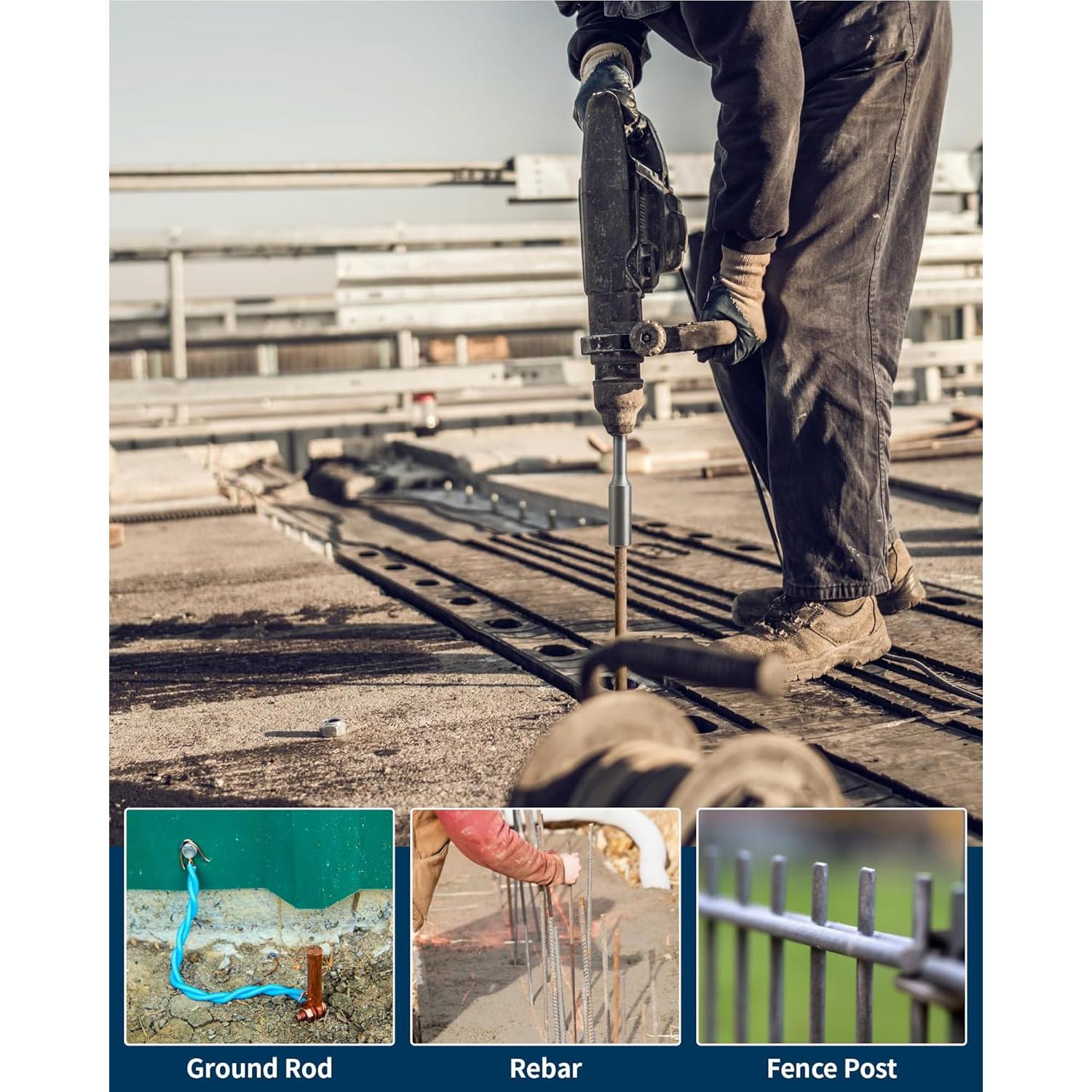 Conductor de Varilla de Tierra Firecore SDS Max 250mm 20mm