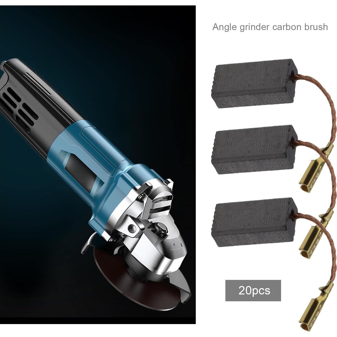 Escobillas de Carbón 20Pcs Crear Idea 15x8x5mm para Bosch