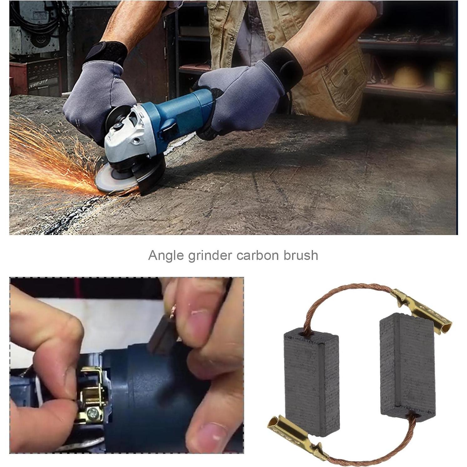 Escobillas de Carbón 20Pcs Crear Idea 15x8x5mm para Bosch