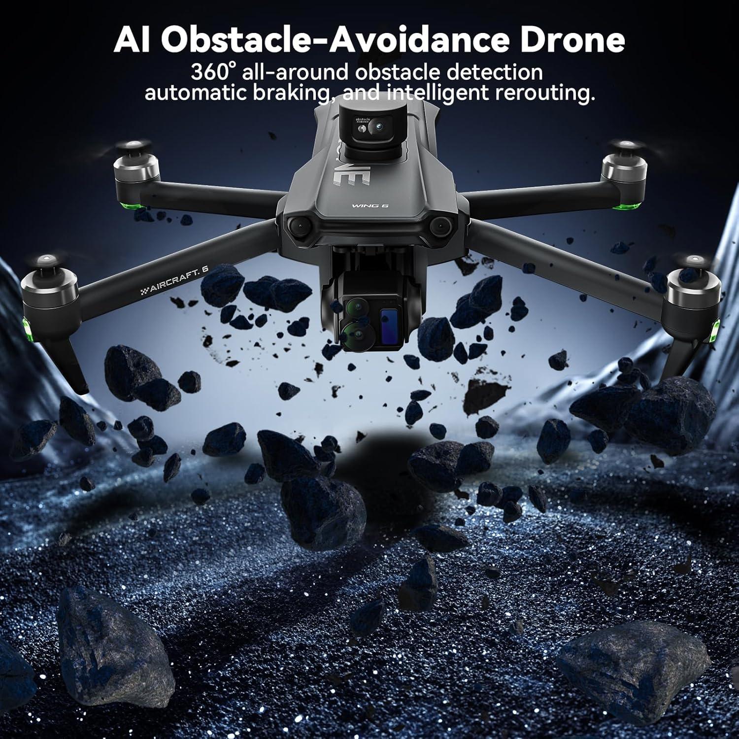 Dron Profesional TODAMU 8K con Gimbal 3 Ejes y GPS