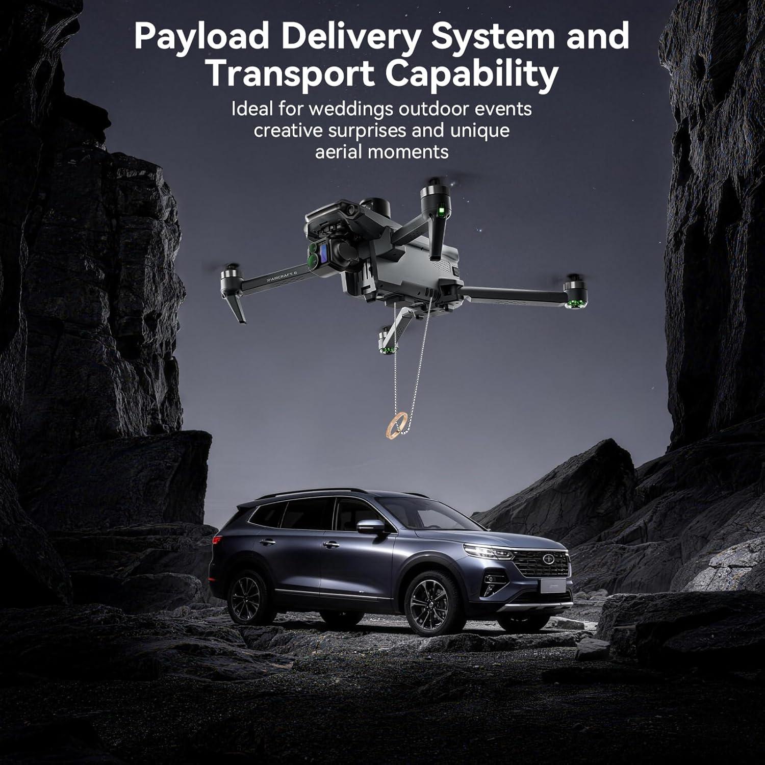 Dron Profesional TODAMU 8K con Gimbal 3 Ejes y GPS