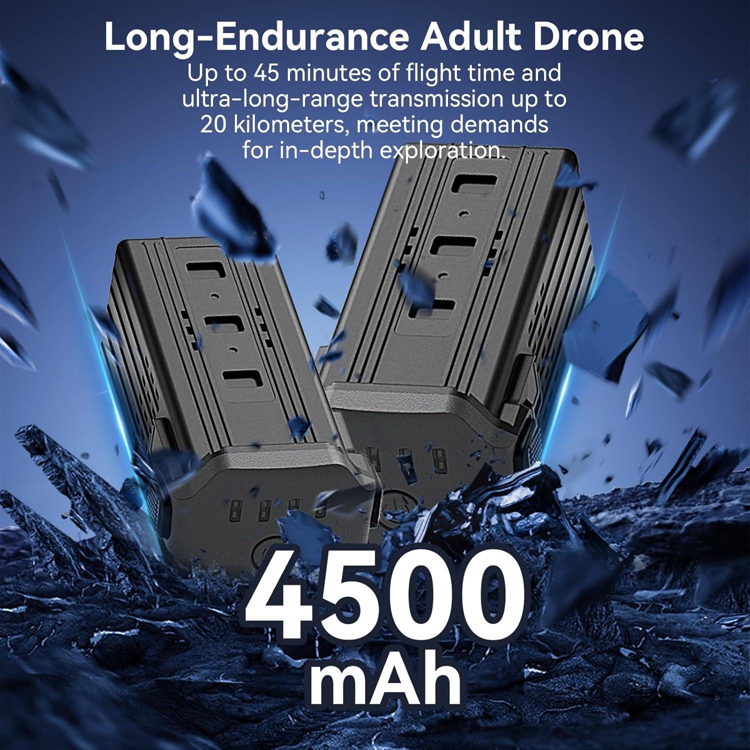 Dron Profesional TODAMU 8K con Gimbal 3 Ejes y GPS