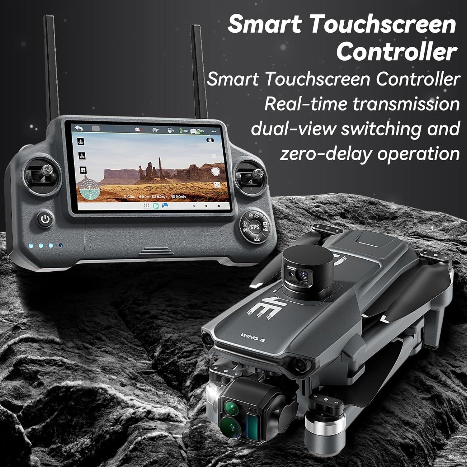 Dron Profesional TODAMU 8K con Gimbal 3 Ejes y GPS