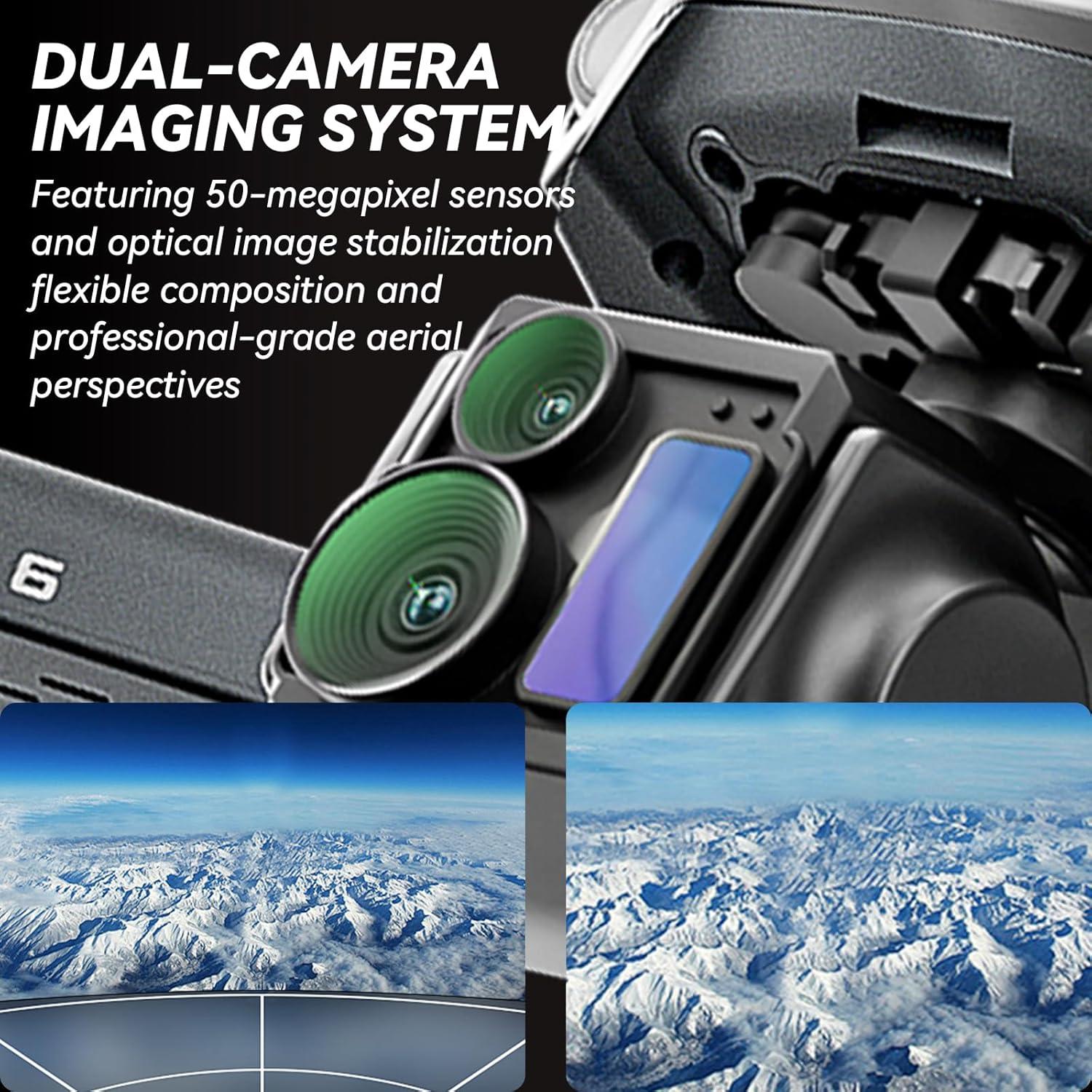 Dron Profesional TODAMU 8K con Gimbal 3 Ejes y GPS