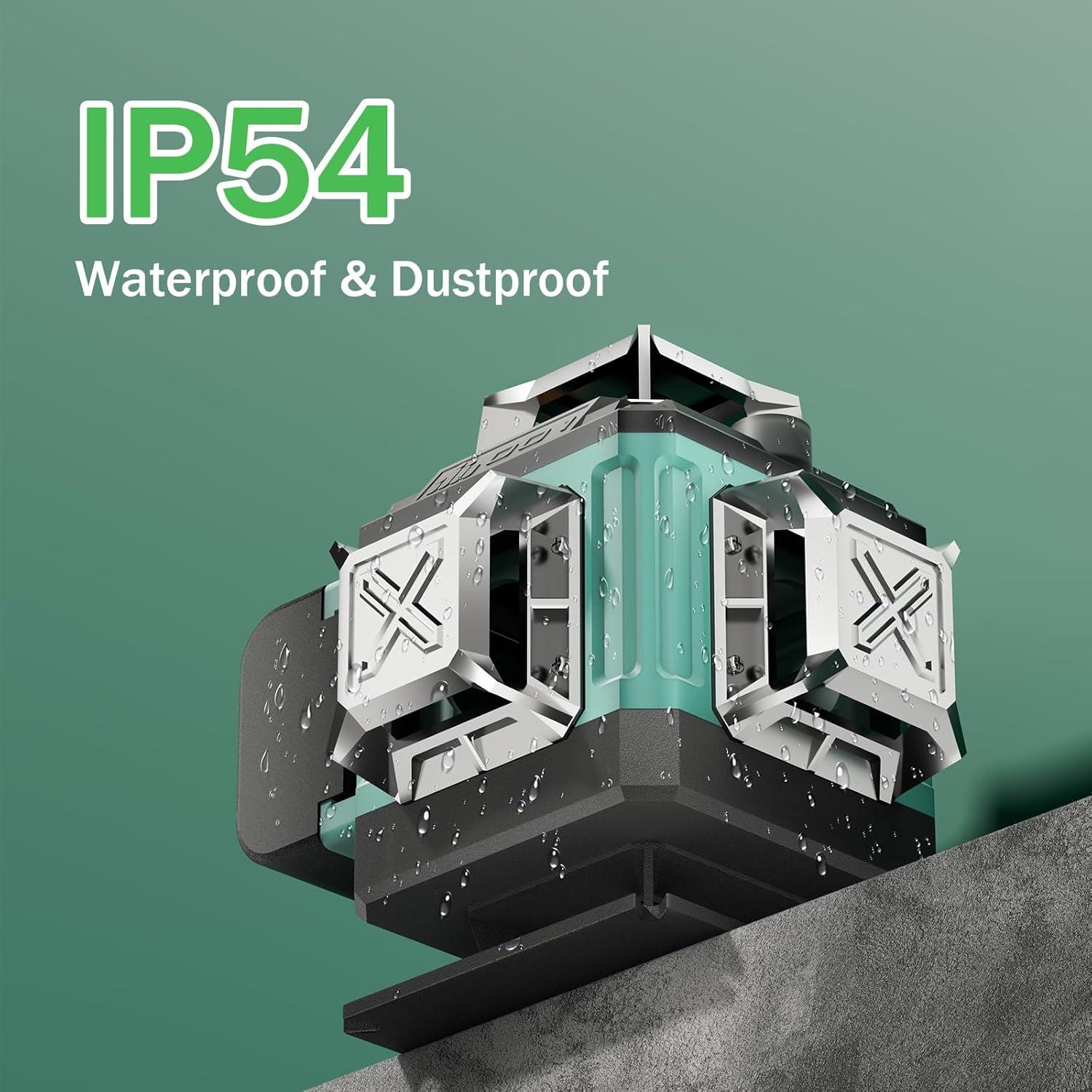 Nivel láser 4D ENRIPRT 16 líneas 360° con control remoto