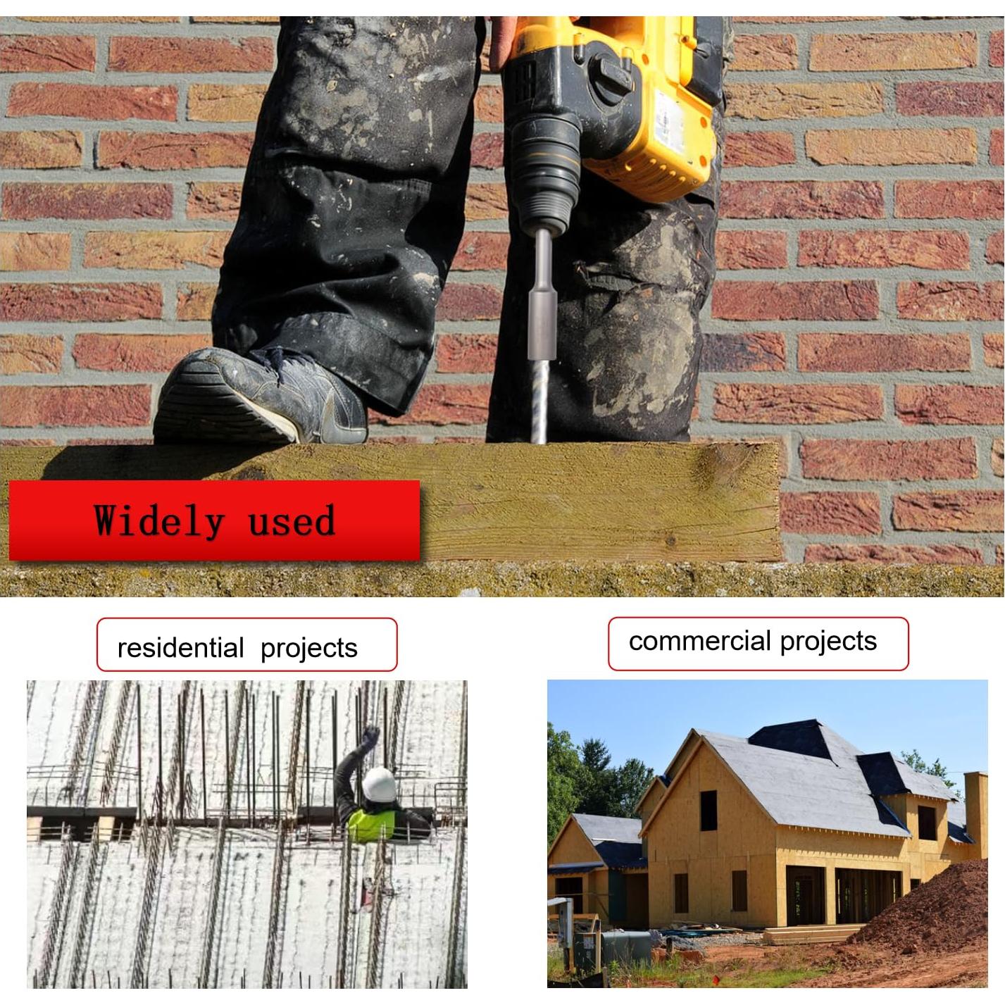 Controlador de Varilla de Tierra Relioky SDS Max 250mm