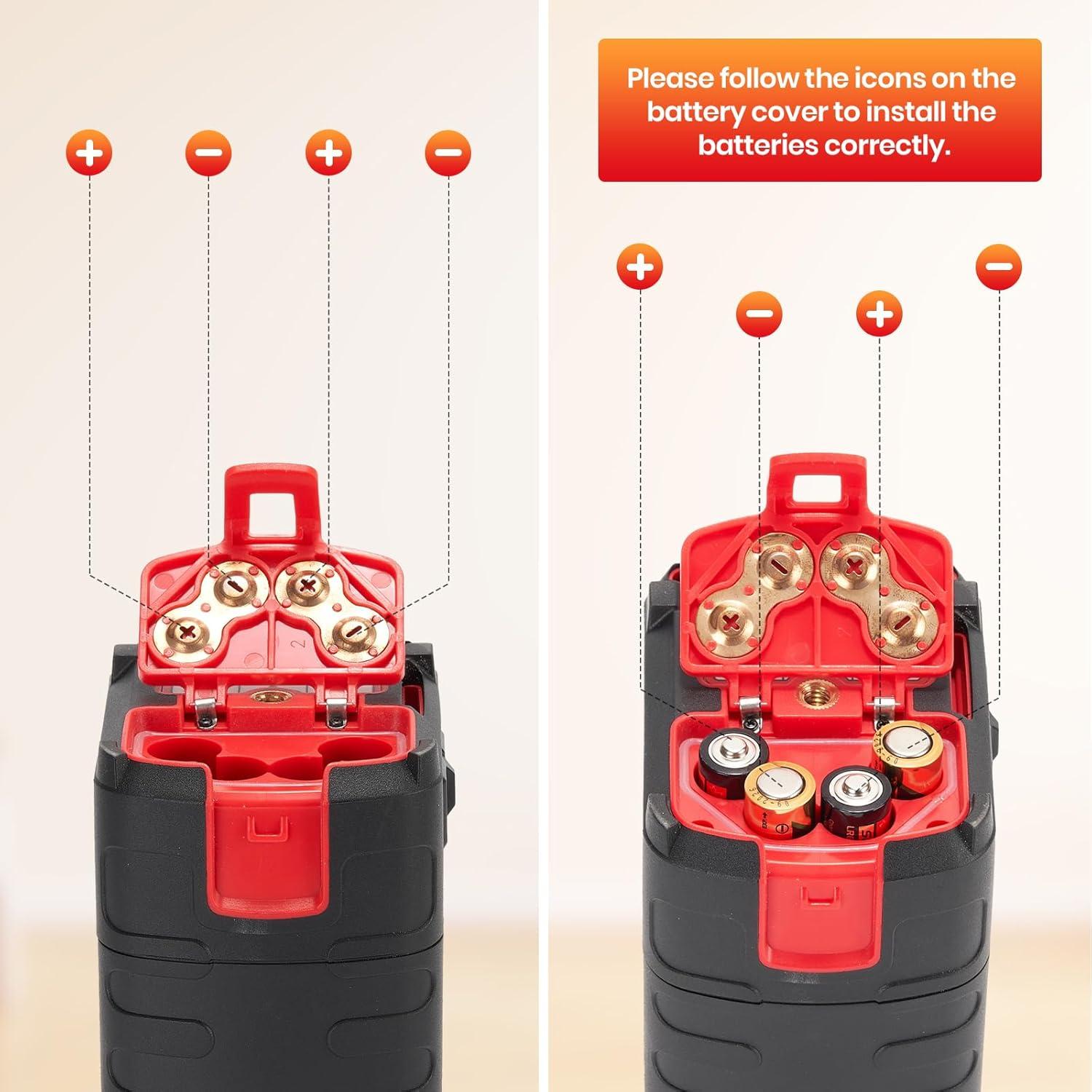 Nivel Láser Verde Elikliv 5 Líneas 2 Puntos Plomada