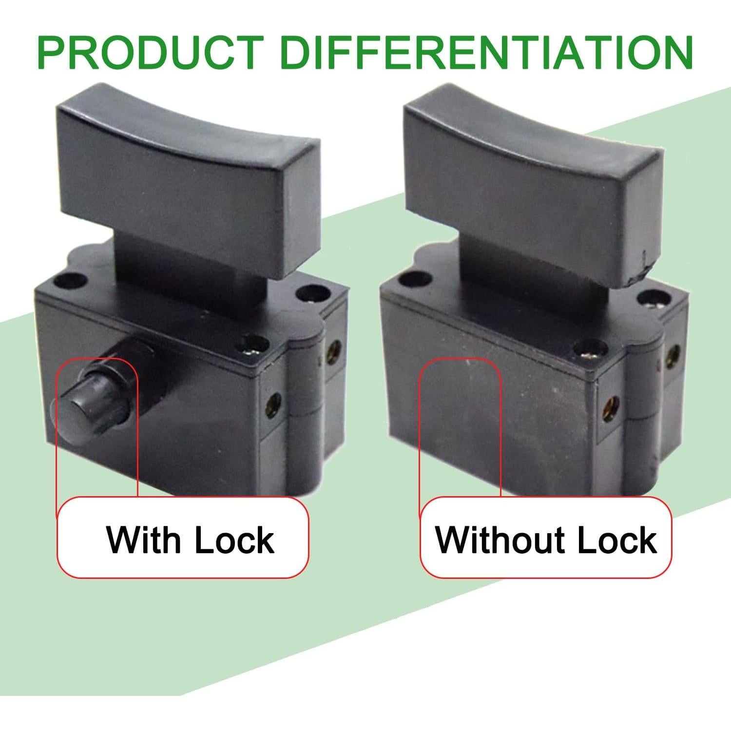 Interruptor de Gatillo Fielect para Martillo Eléctrico 180