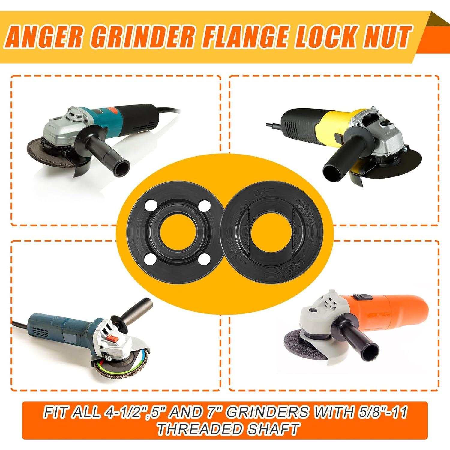 Kit de Llave y Tuercas para Amoladora Hicarer 25 Pcs