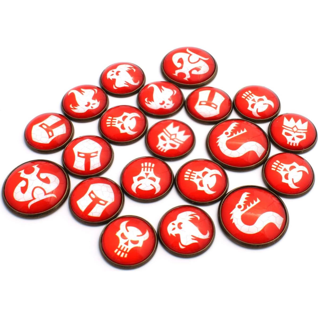 Conjunto de Fichas D&D Dahan Dice 20 Monstruos Estándar