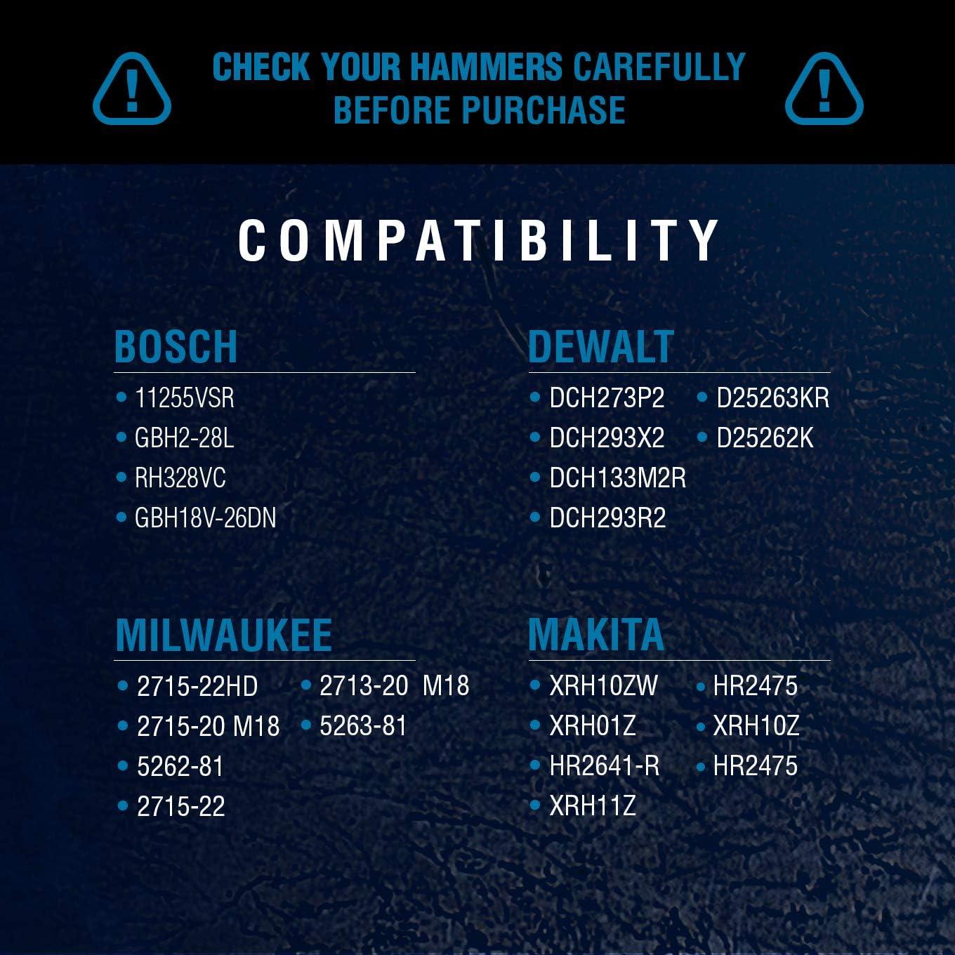 Perforador TEMCo TH0374 SDS-Plus 1.60 cm acero forjado