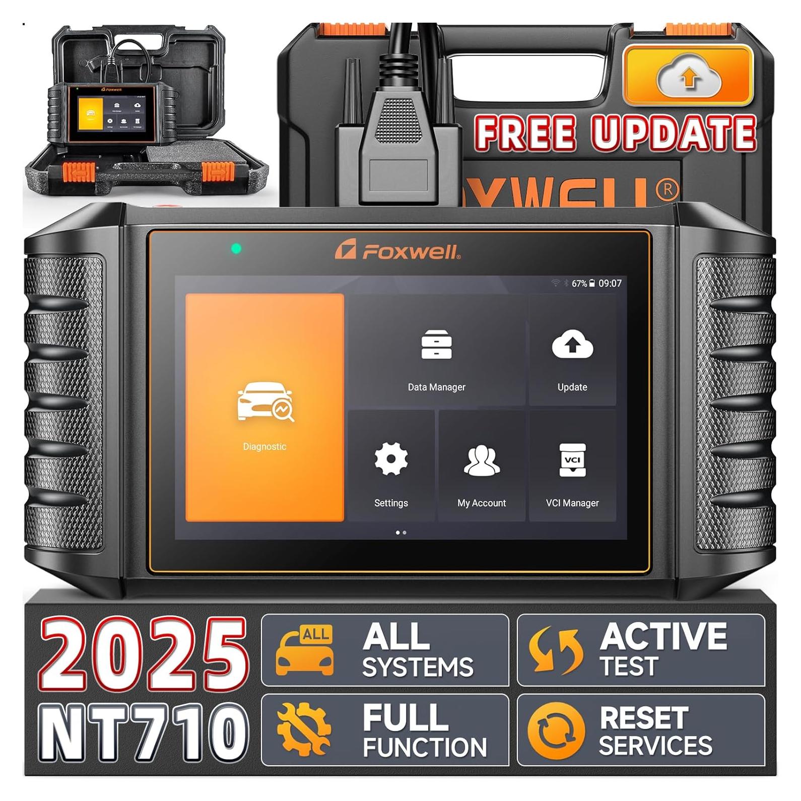 Escáner FOXWELL NT710 Diagnóstico Completo para Ford, Lincoln, Mercury