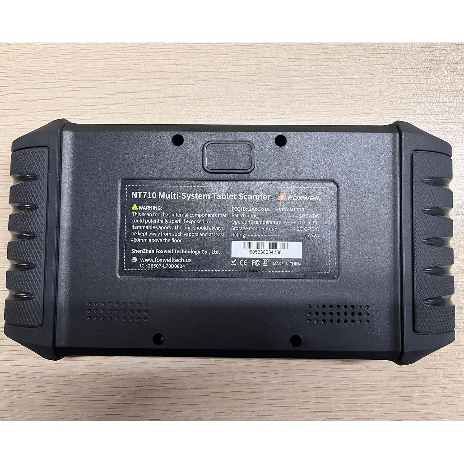 Escáner FOXWELL NT710 Diagnóstico Completo para Ford, Lincoln, Mercury