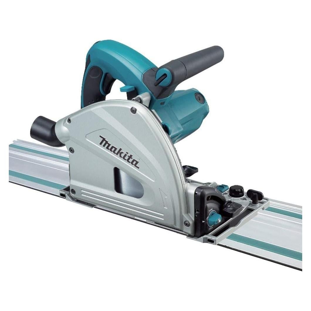 Sierra Circular de Inmersión Makita SP6000J1 6-1/2" con Riel Guía 55"