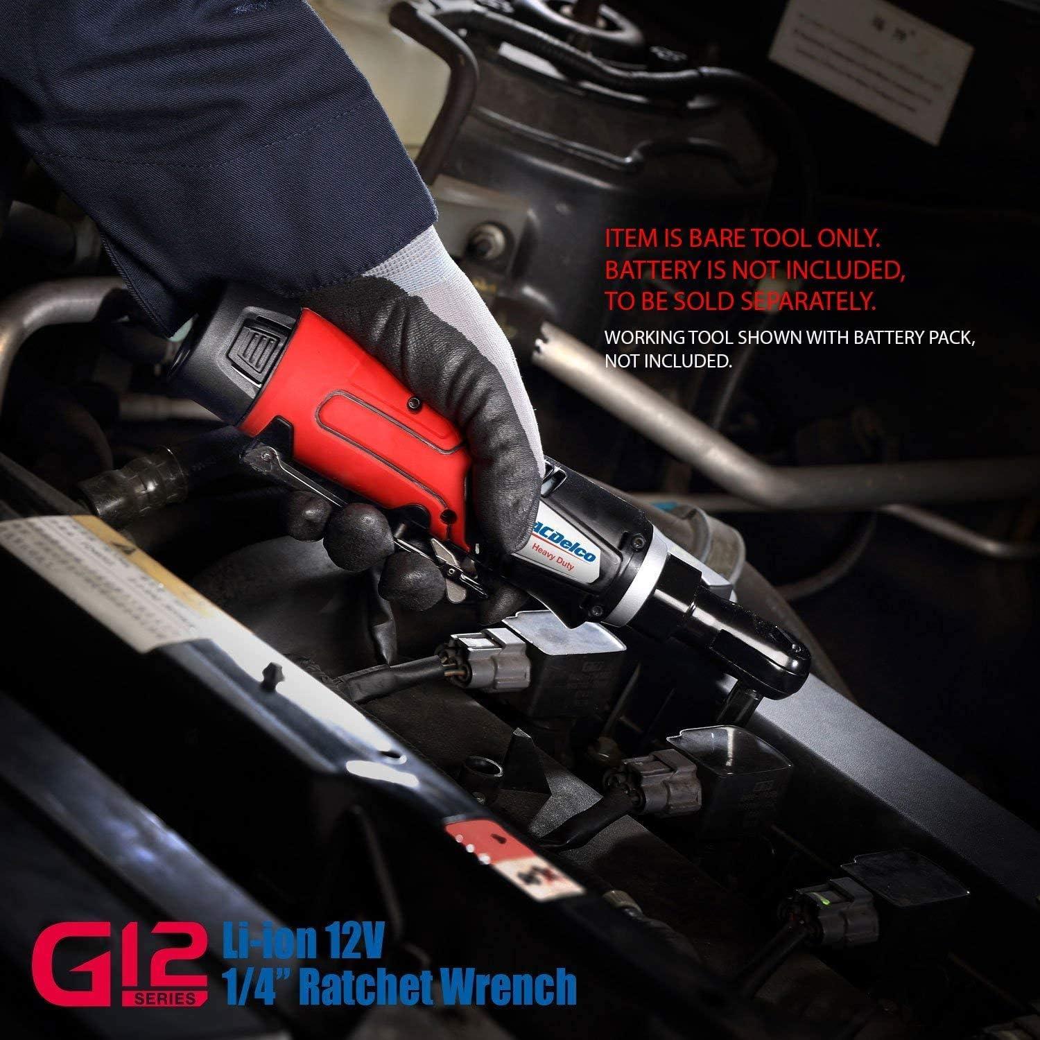 Llave de Carraca Inalámbrica ACDelco G12 12V Kit 2 Piezas