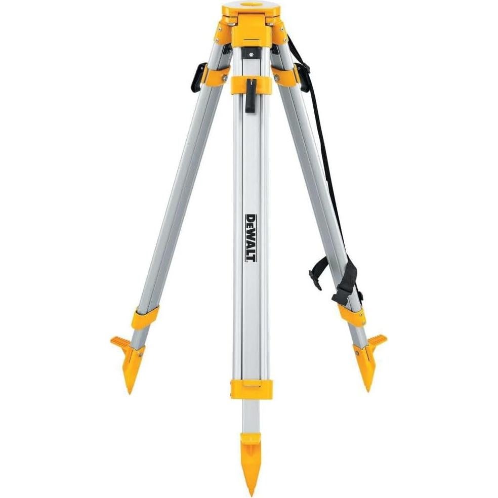 Nivel de tránsito DEWALT DW090PK 20X con trípode y varilla
