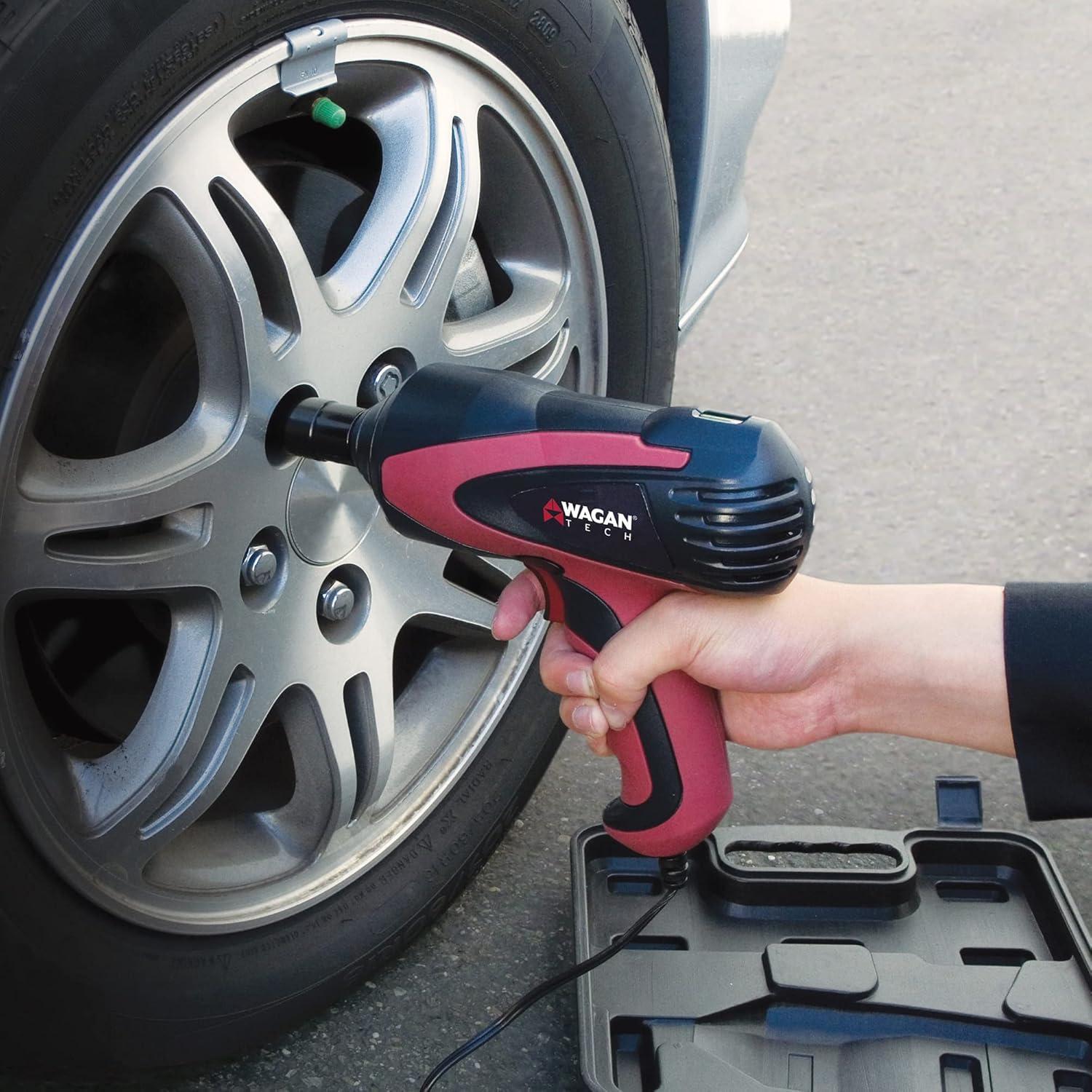 Llave de Impacto Wagan EL2257 12V 367,5 Nm con Estuche