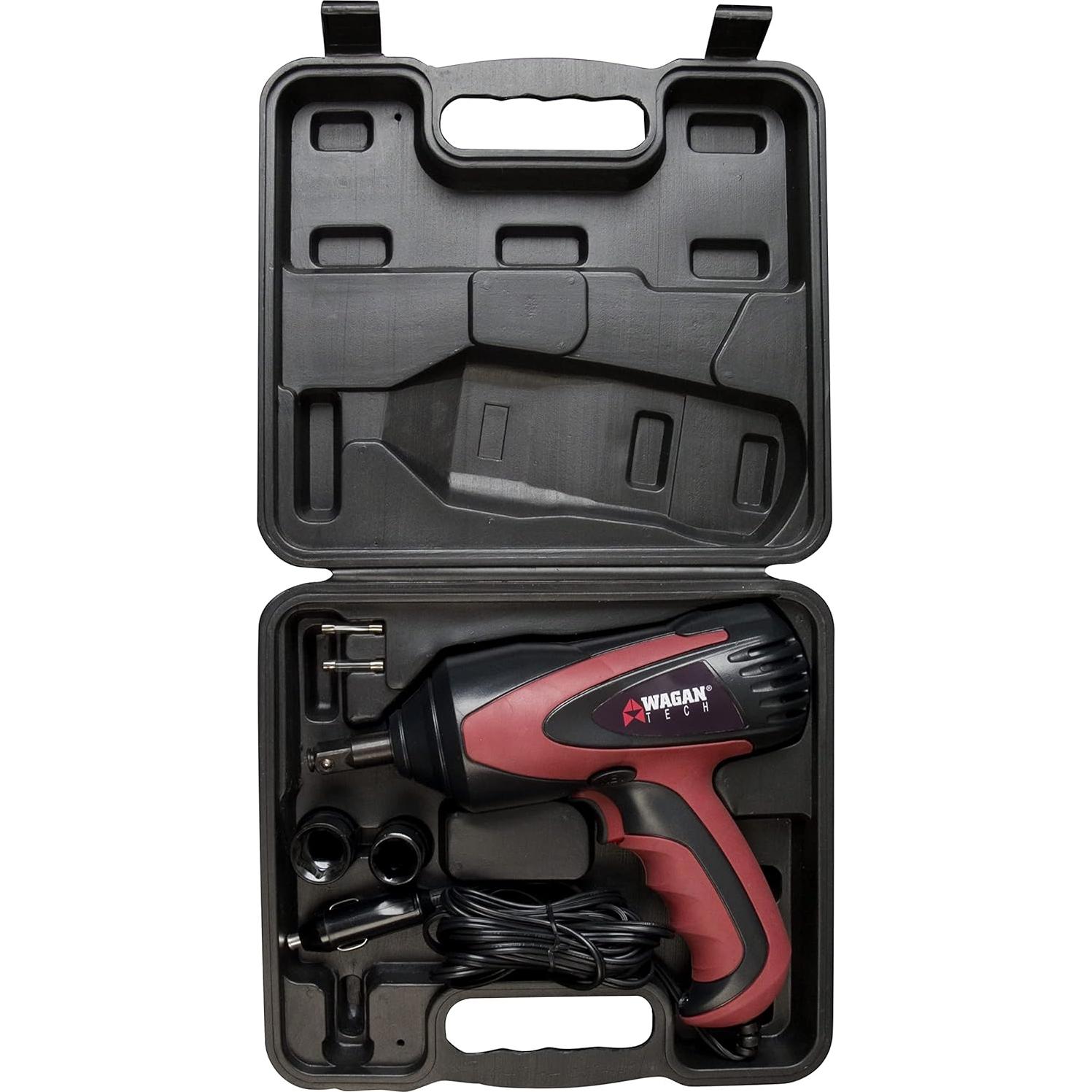 Llave de Impacto Wagan EL2257 12V 367,5 Nm con Estuche