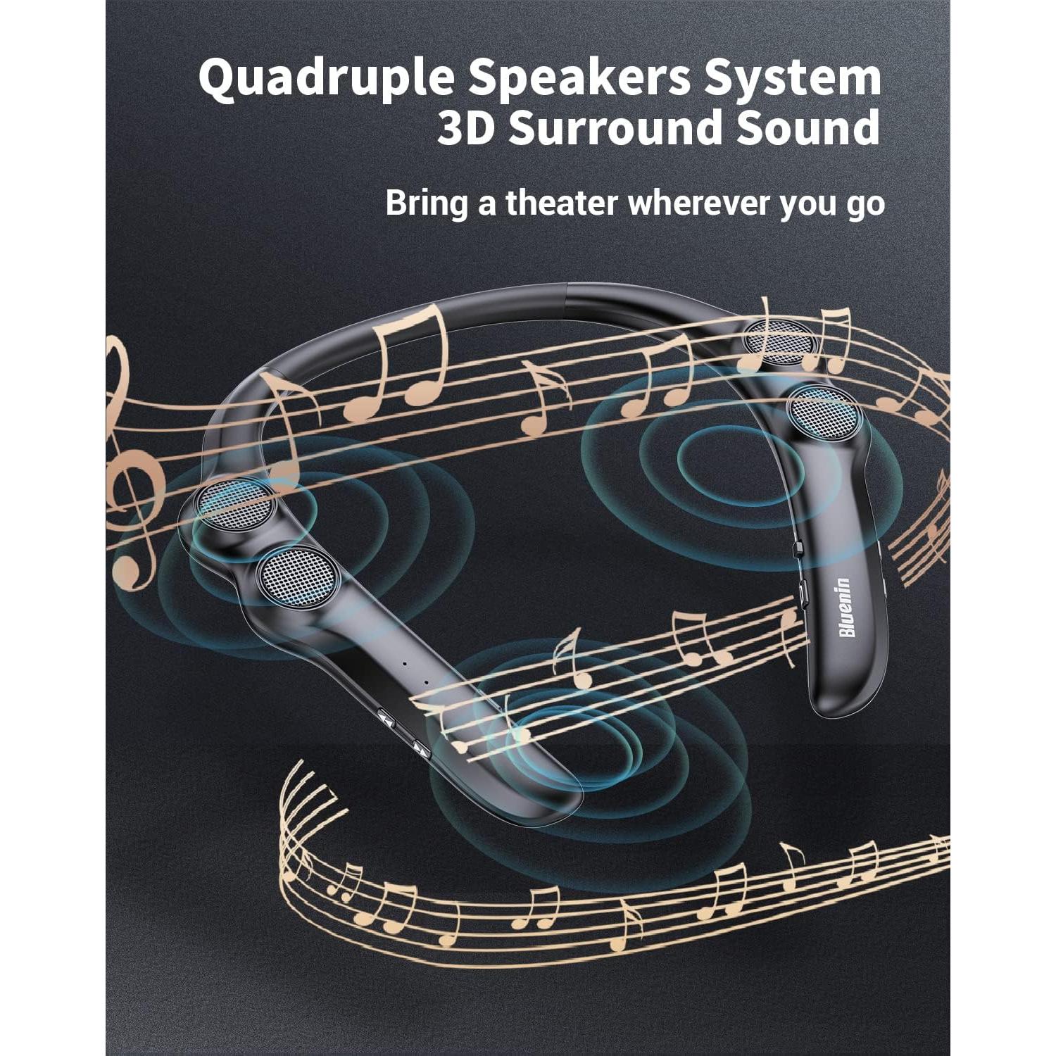 Altavoz Bluetooth Gardway BBH-929s Pro 3D Inalámbrico Negro