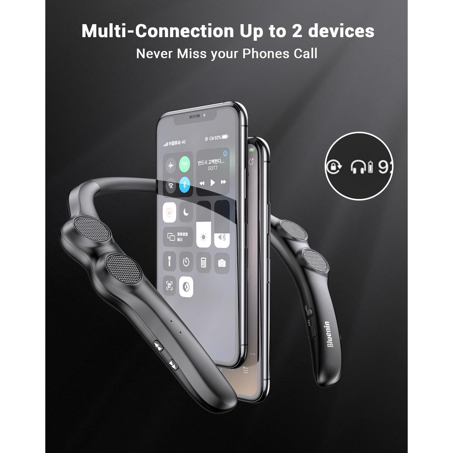 Altavoz Bluetooth Gardway BBH-929s Pro 3D Inalámbrico Negro