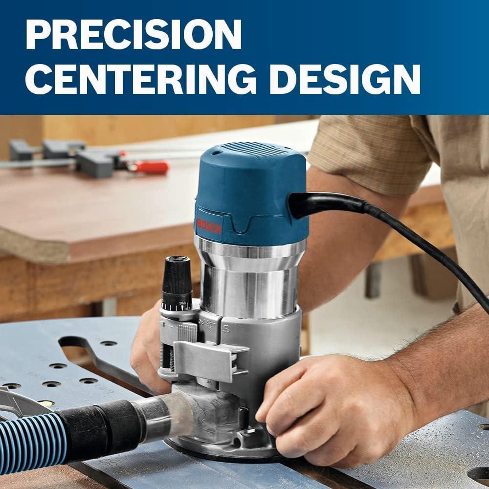 Router de Madera BOSCH 1617EVSPK con Mesa de Banco