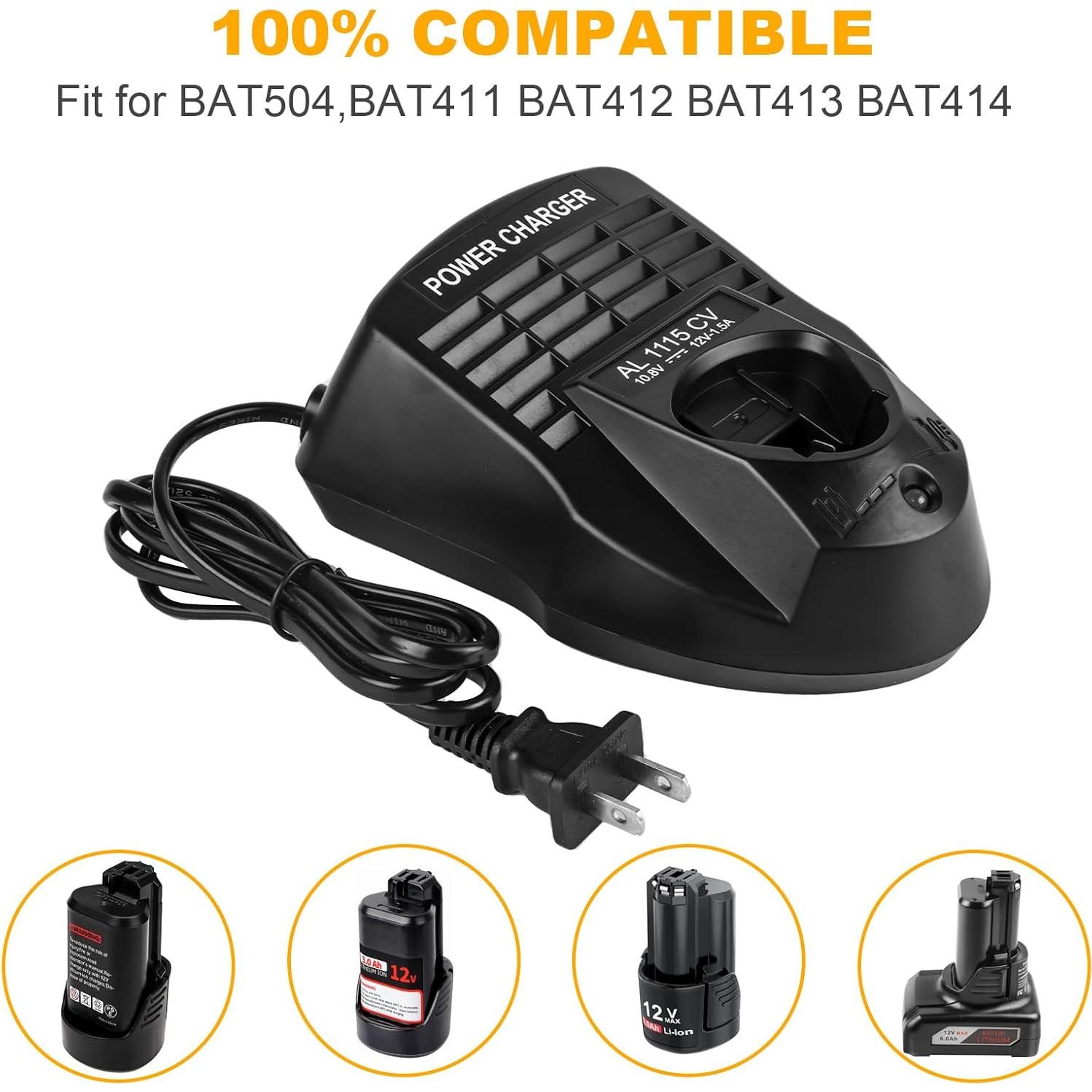 Paquete 2 Baterías 12V 3.0Ah + Cargador Bosch BAT414