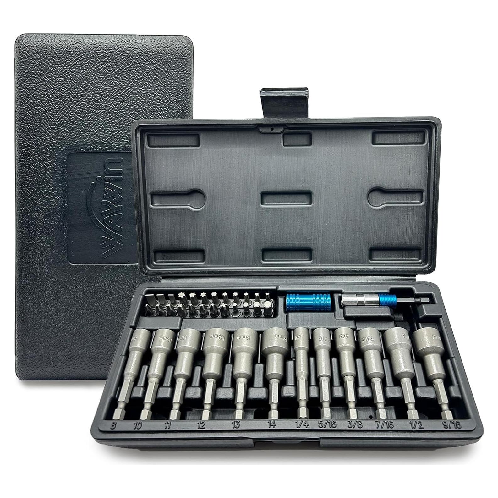 Juego de 38 Piezas Controladores de Tuercas WAYwin