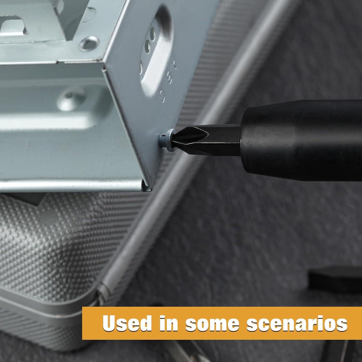 Juego de Destornillador de Impacto Manual LEONTOOL 5 Pcs