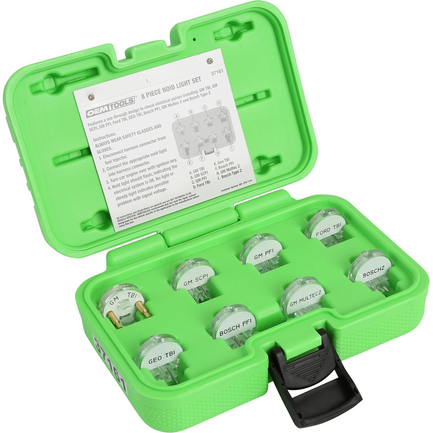 Juego de Luces Noid OEMTOOLS 37161 - 8 Piezas para Diagnóstico de Inyectores