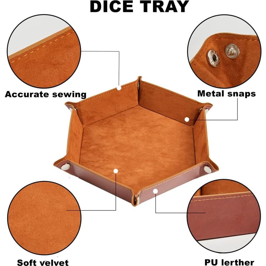 Juego de Dados DND 42 Pcs PUGED Poliedricos para RPG