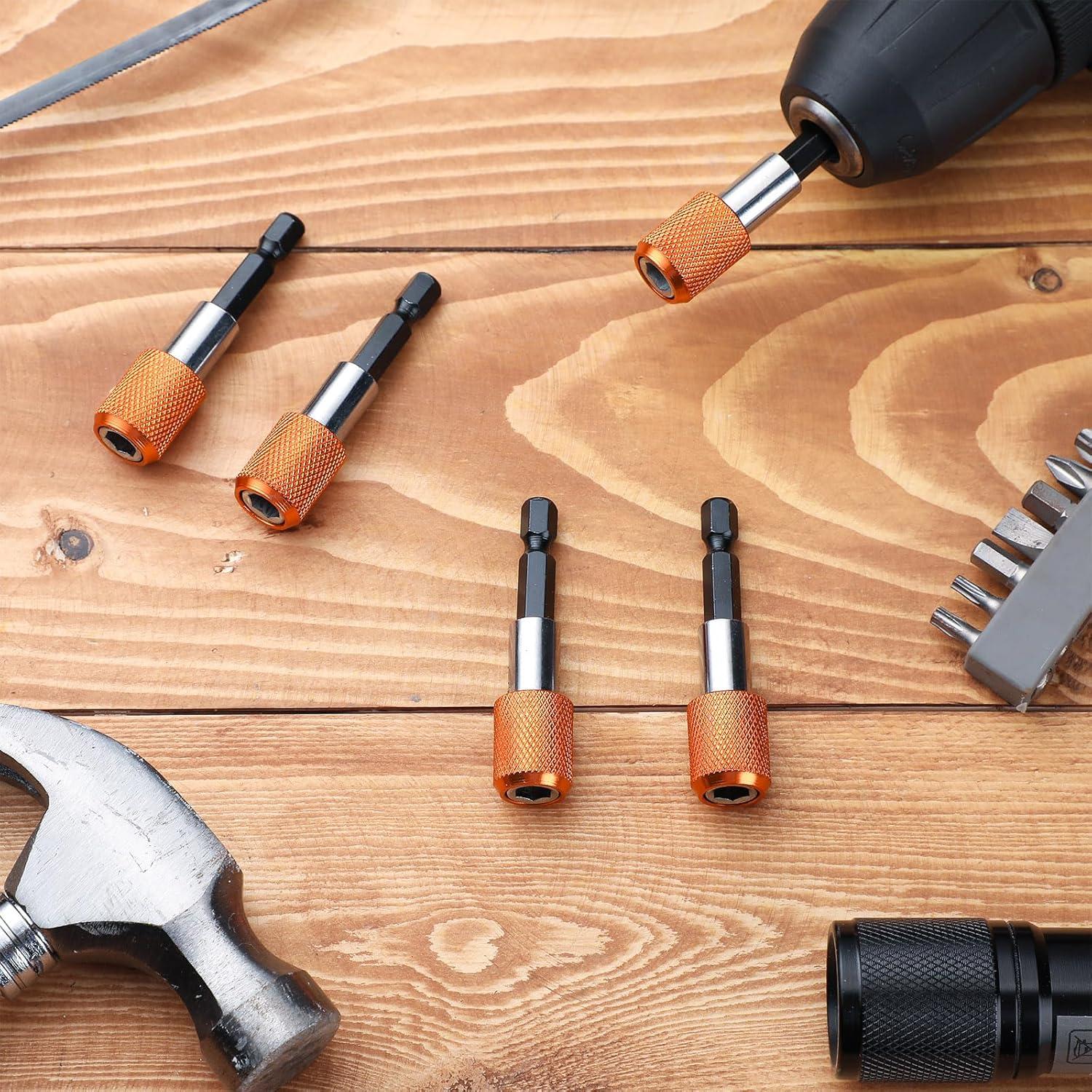 Paquete de 5 Extensiones de Broca Flexible Chumia 60 mm Magnéticas