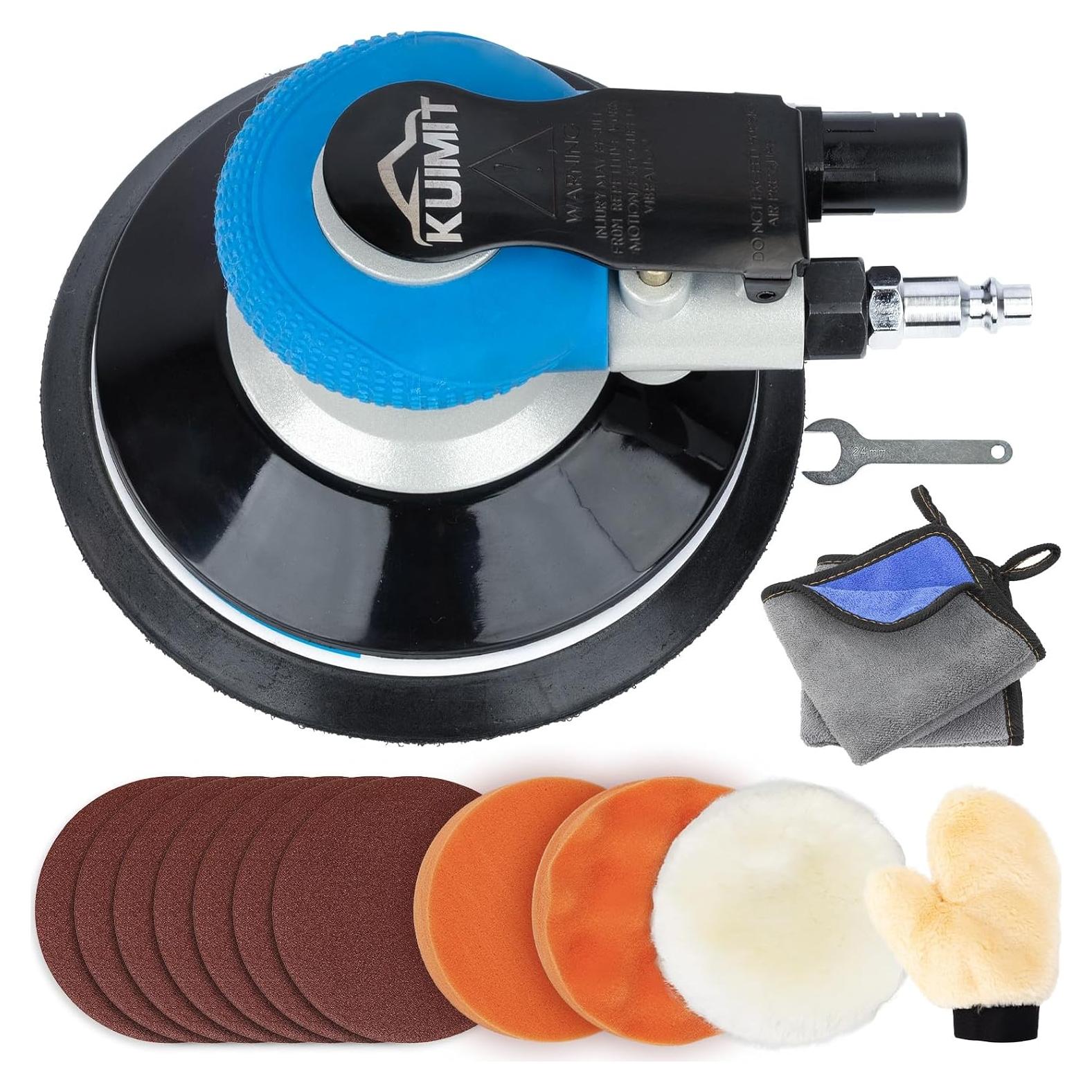 Lijadora de Aire KUIMIT DMJ 15,24 cm Doble Acción