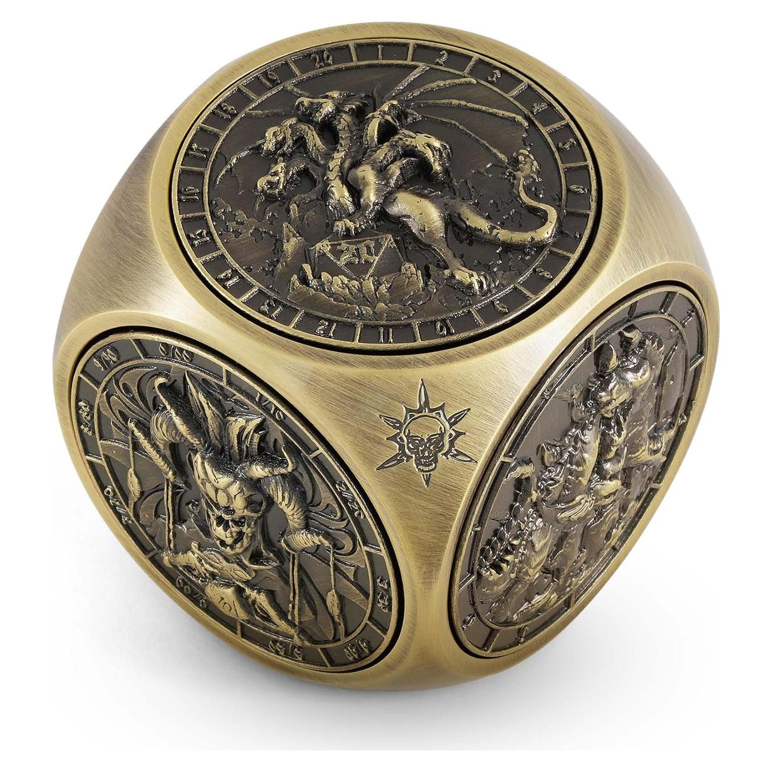 Set de Dados DND 7 en 1 Kabinka Bronce para RPG