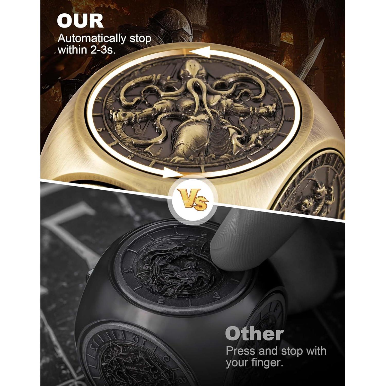 Set de Dados DND 7 en 1 Kabinka Bronce para RPG