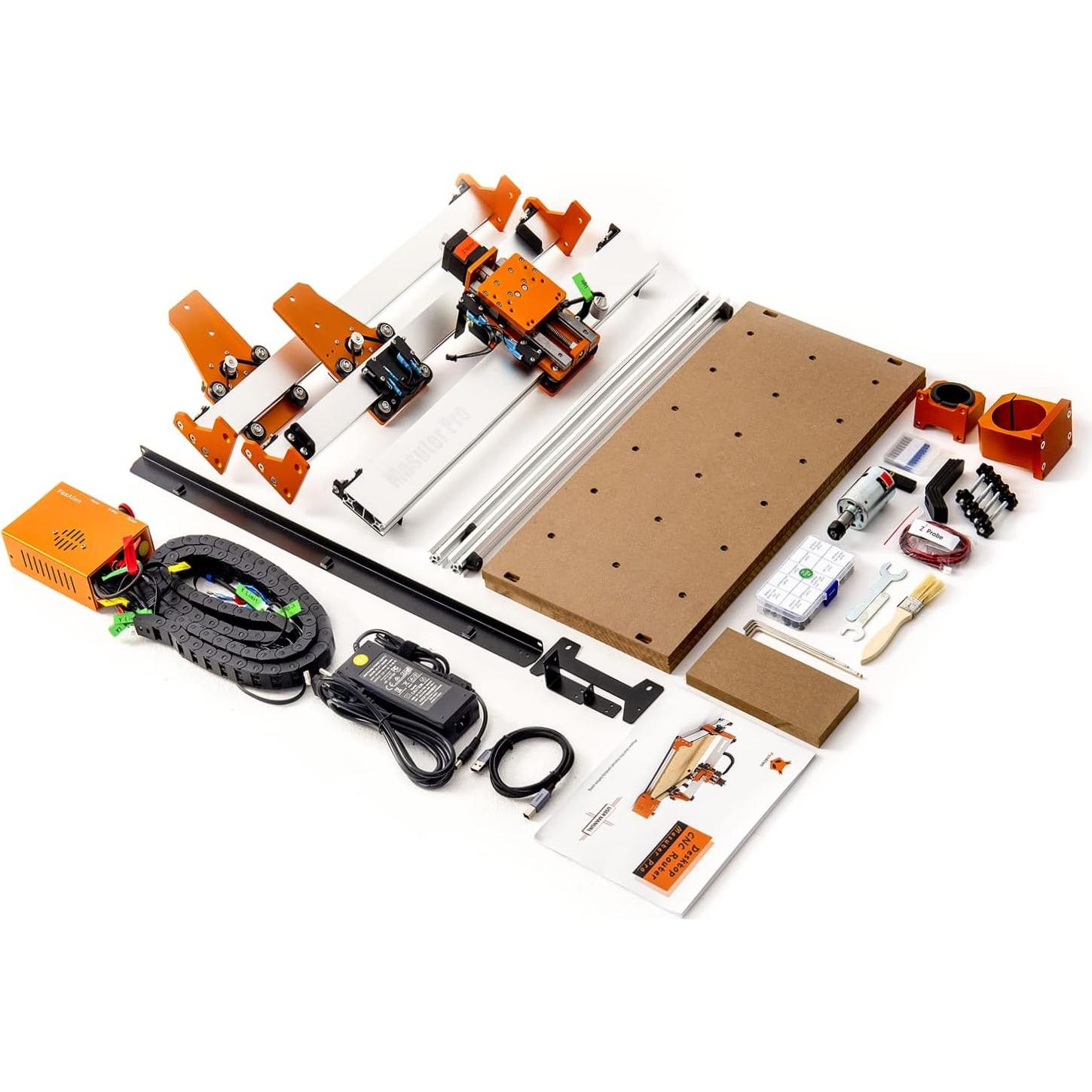 Router CNC FoxAlien Masuter Pro 400x400mm 60W Aluminio