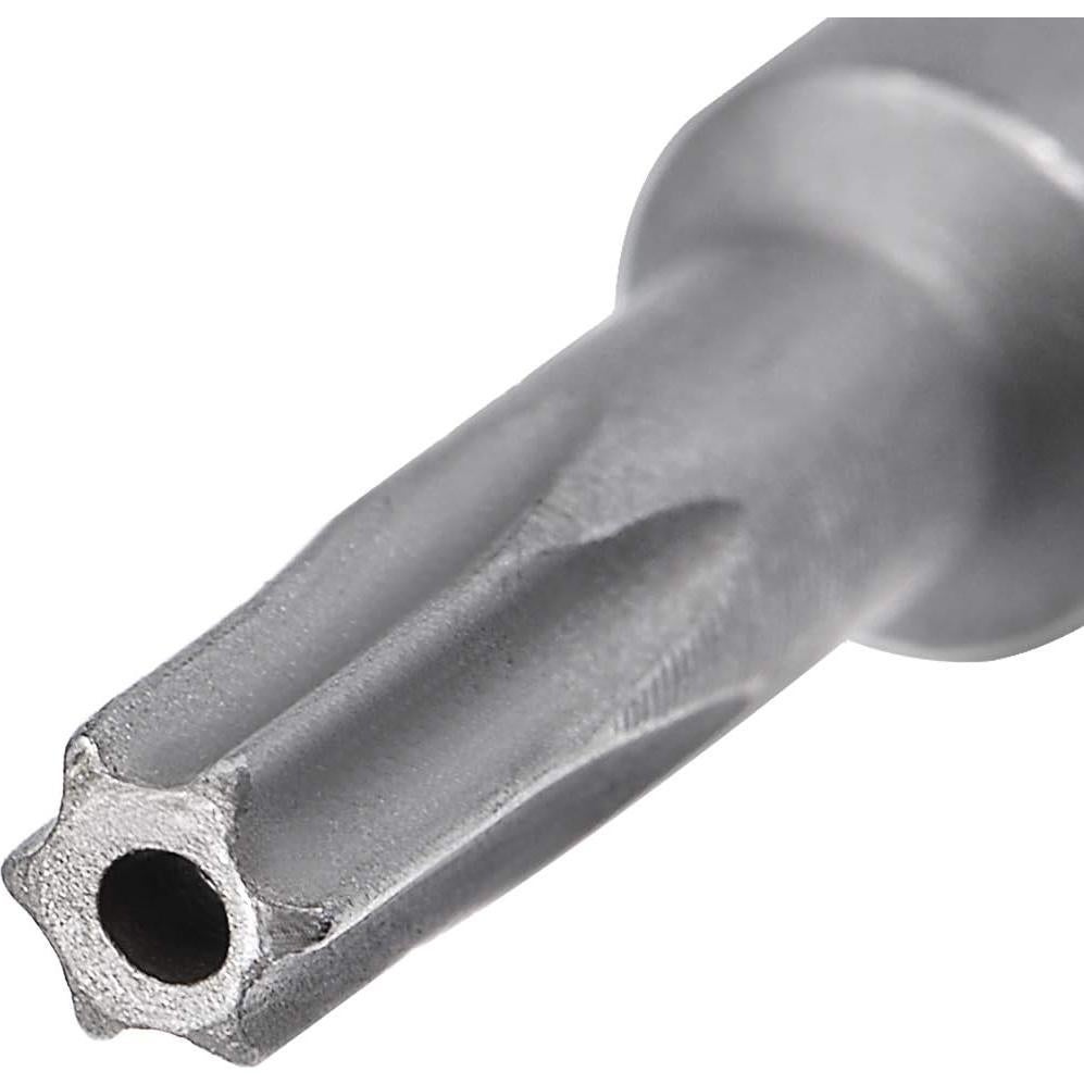 Kit 5 Puntas Destornillador Torx uxcell T10 Magnéticas 150mm