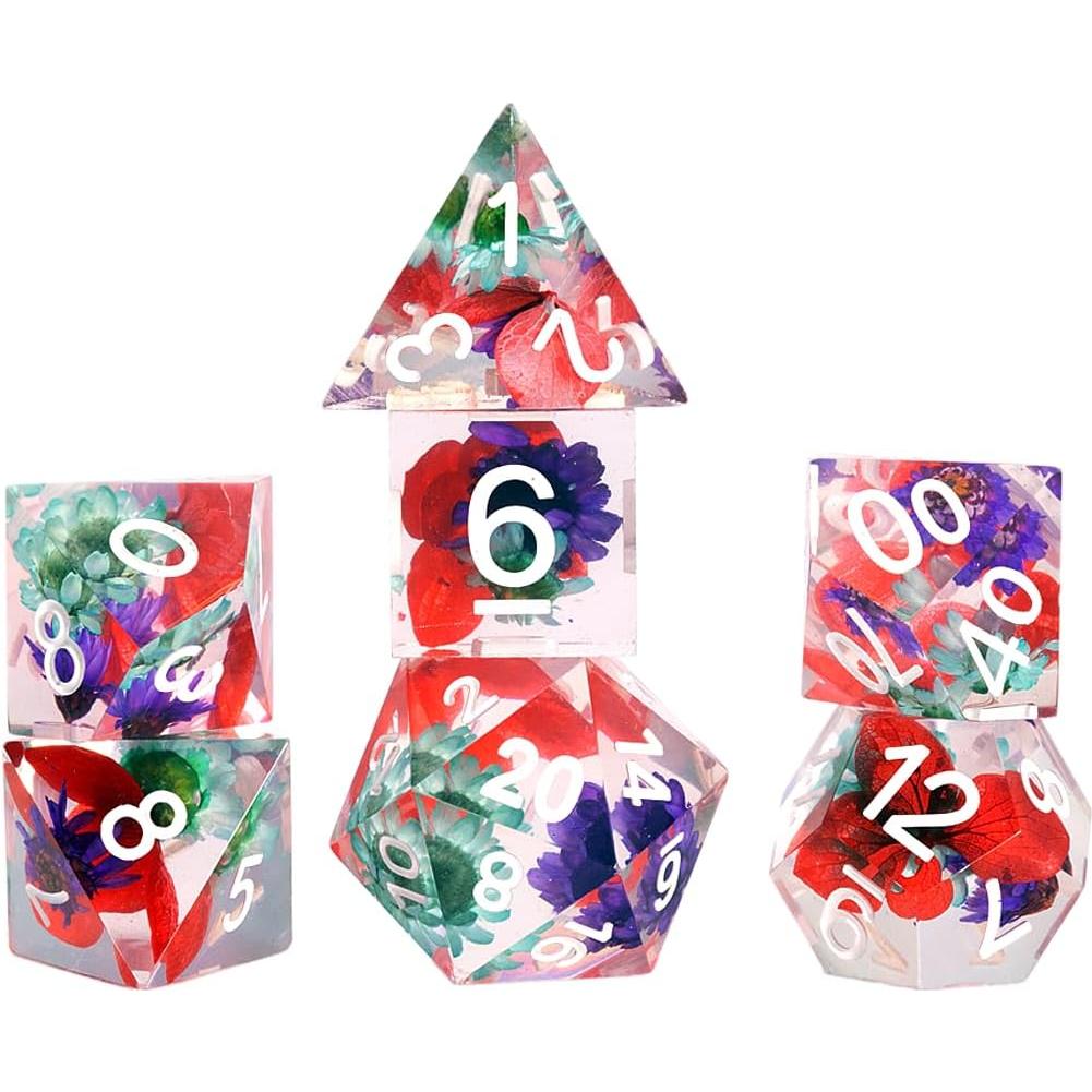 Paquete de Tesoro D&D Acererak Edición Dorada 7 Dados