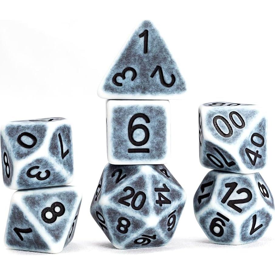 Paquete de Tesoro D&D Acererak Edición Dorada 7 Dados