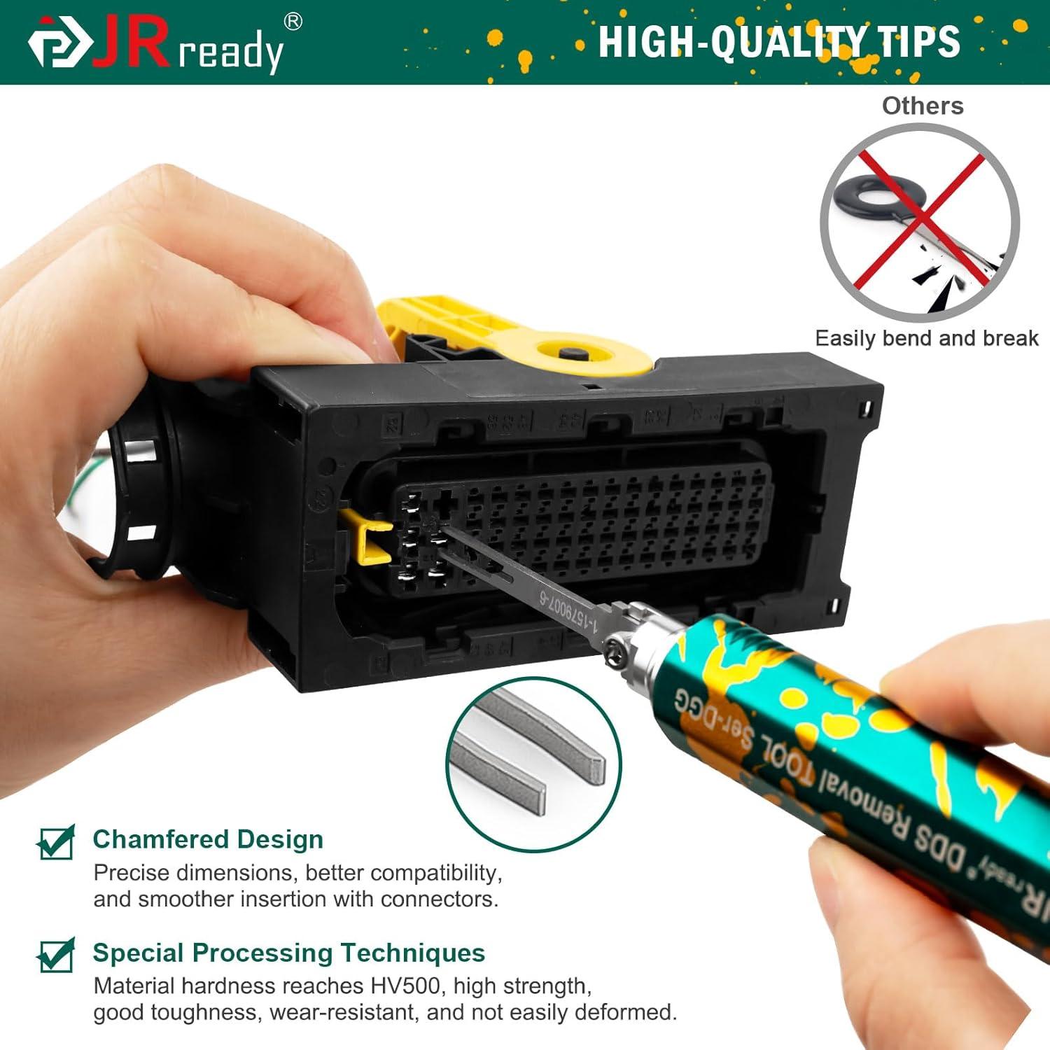 Herramienta Extractora de Pines JRready ST5345 con 9 Puntas