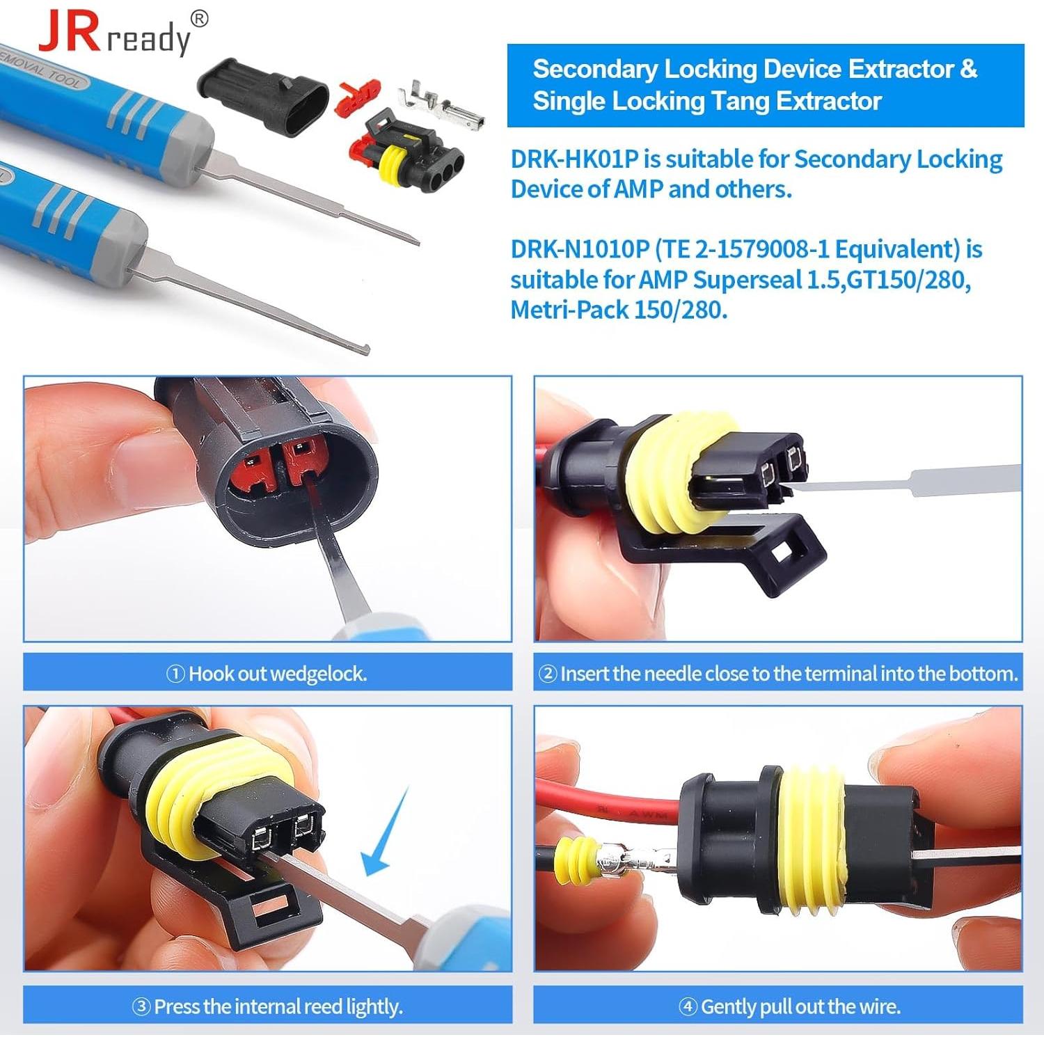 Kit de Herramientas de Extracción de Conectores JRready ST5253