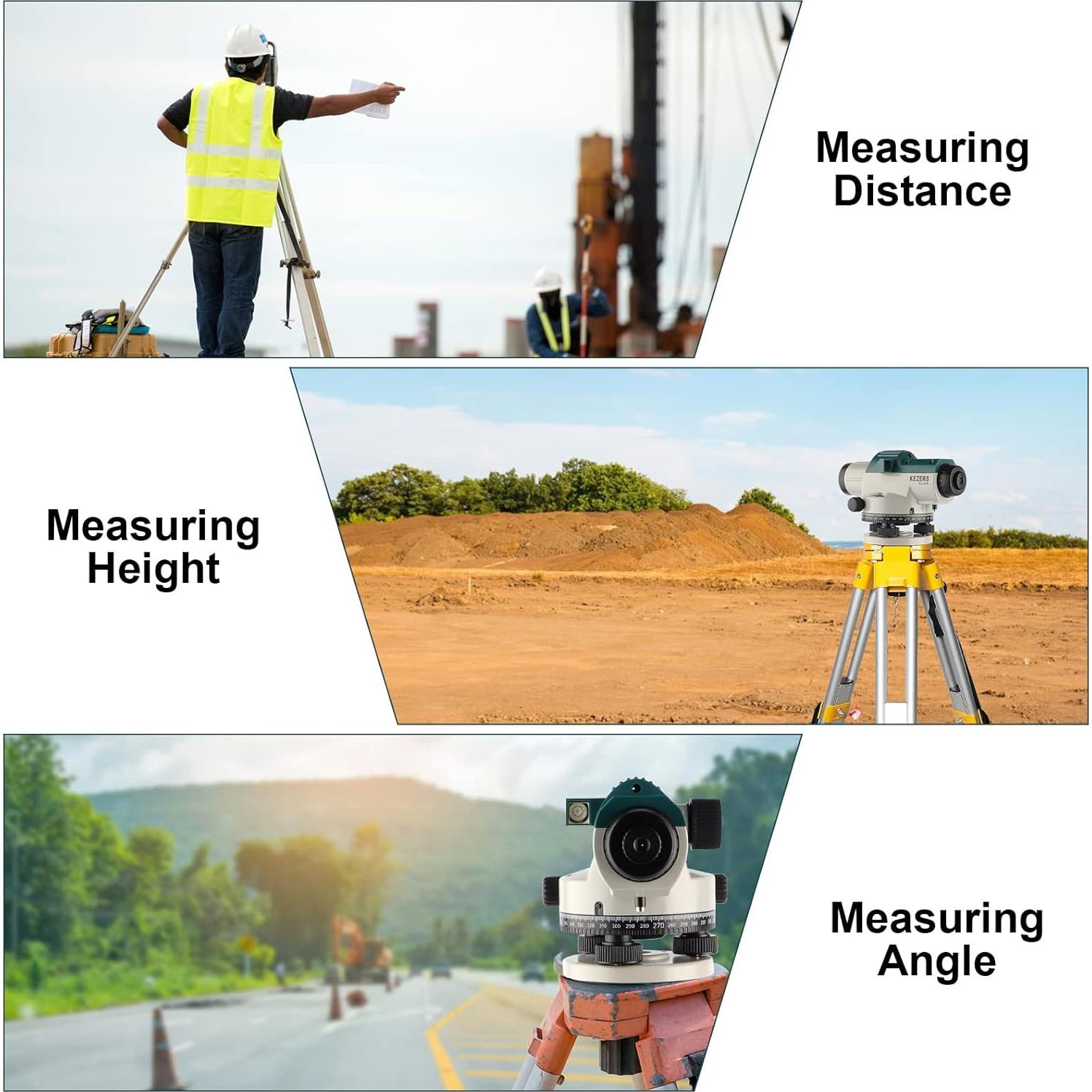 Nivel Óptico Automático KEZERS KL-32X 32X Alta Precisión