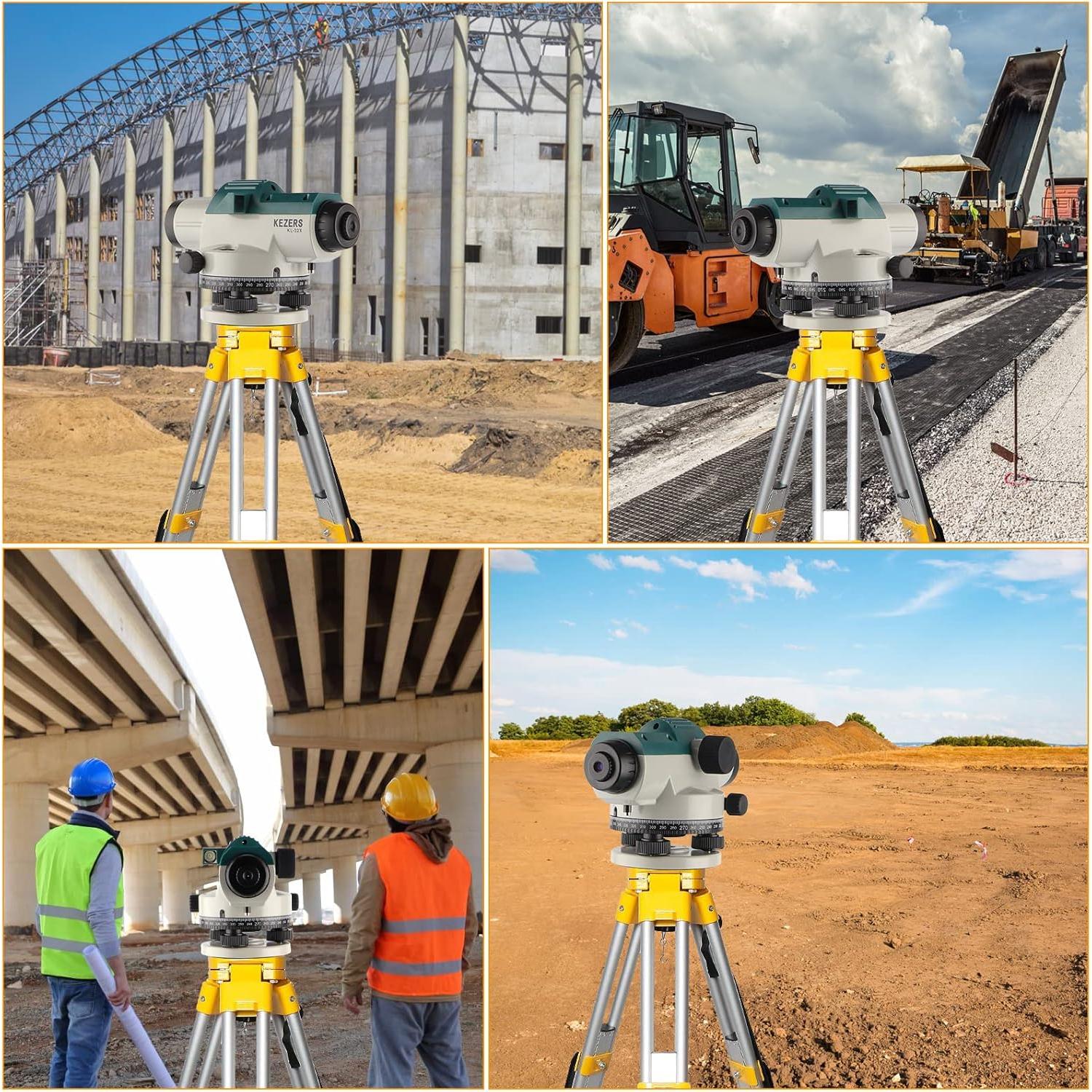 Nivel Óptico Automático KEZERS KL-32X 32X Alta Precisión