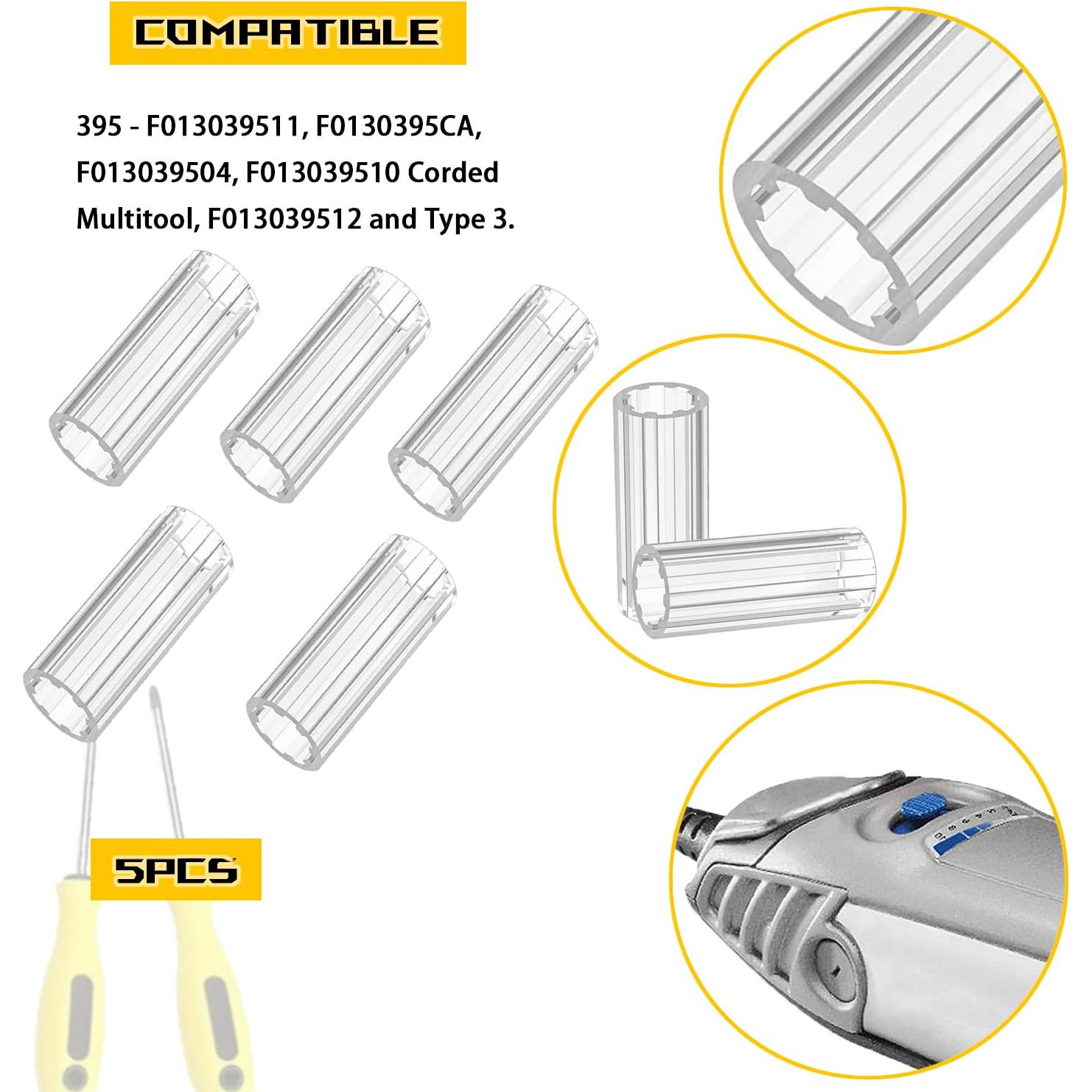 Acoplamiento Flexible Dremel 395 Reemplazo 5 Paquete
