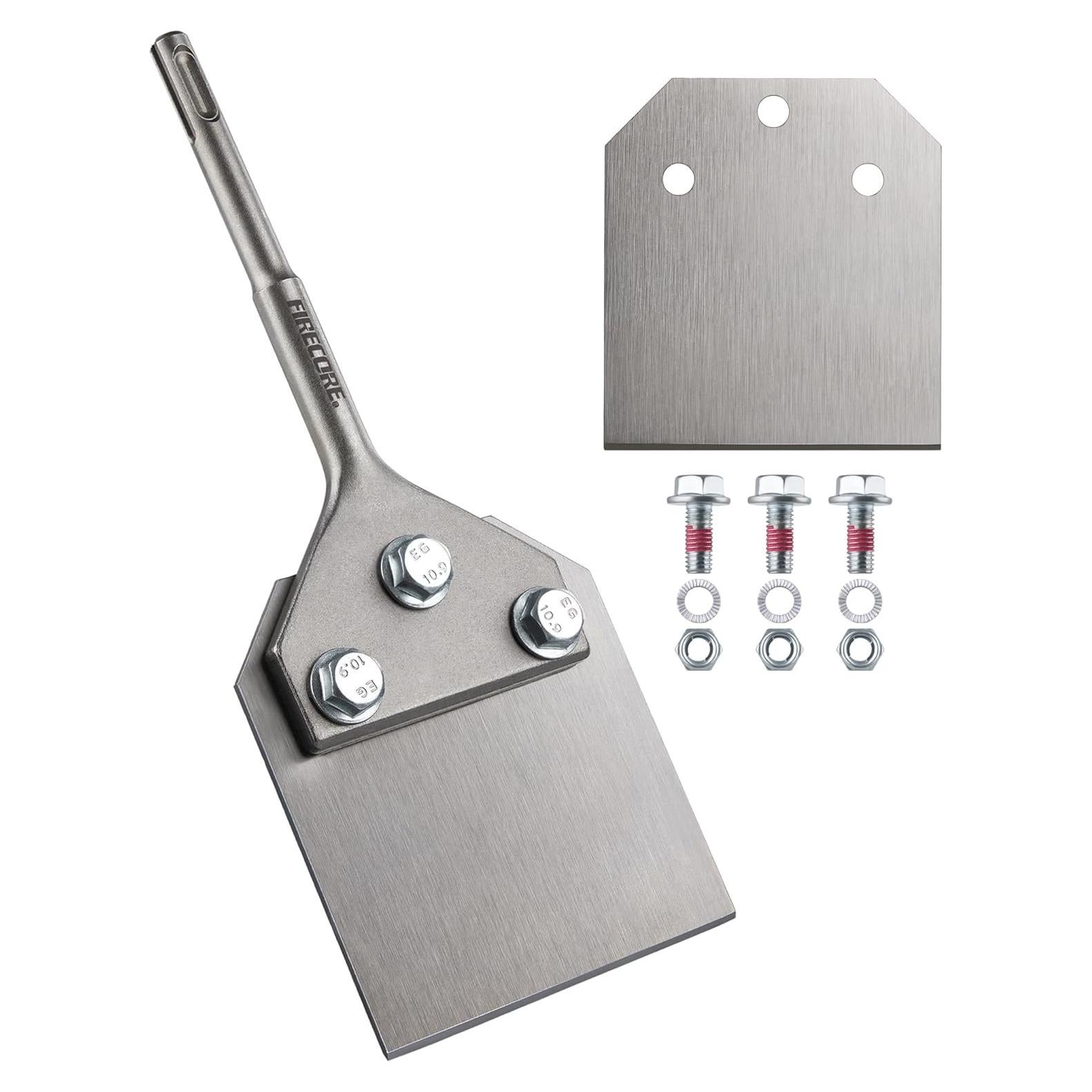 Raspador de Piso Firecore SDS Plus 10x4 cm Cuchilla Reemplazable