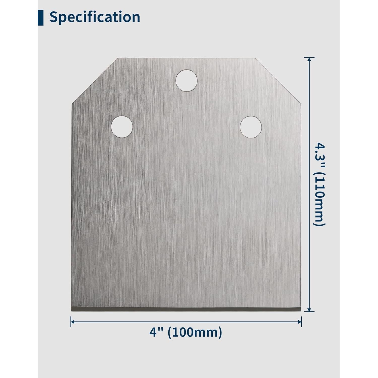 Raspador de Piso Firecore SDS Plus 10x4 cm Cuchilla Reemplazable