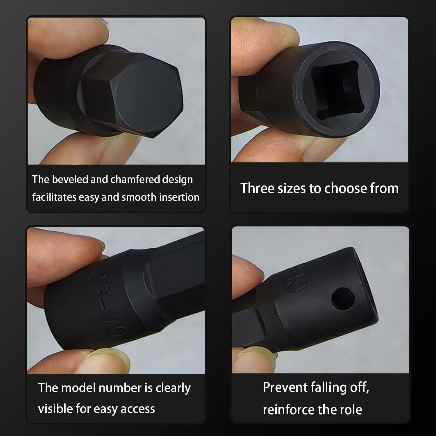 Juego de 14 Piezas de Enchufe Hexagonal JEUCLEL Métrico