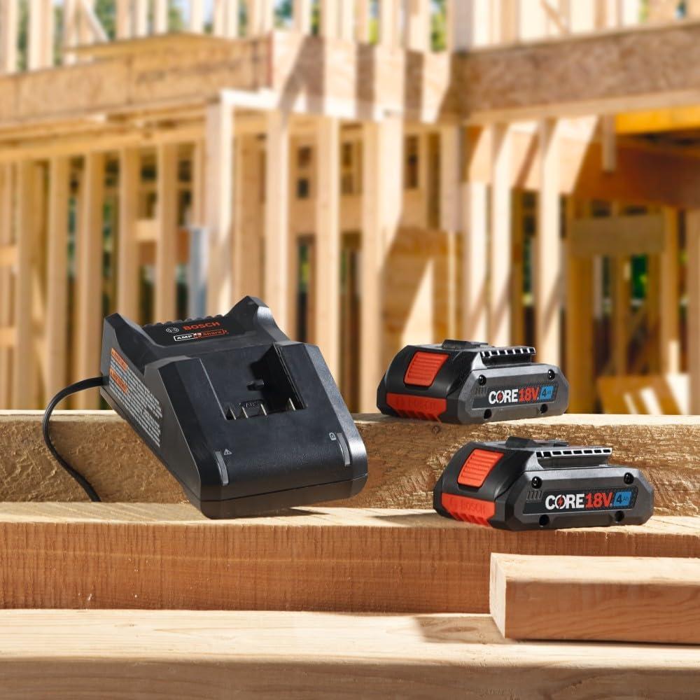 Kit de Inicio Bosch 18V con 2 Baterías 4 Ah y Cargador