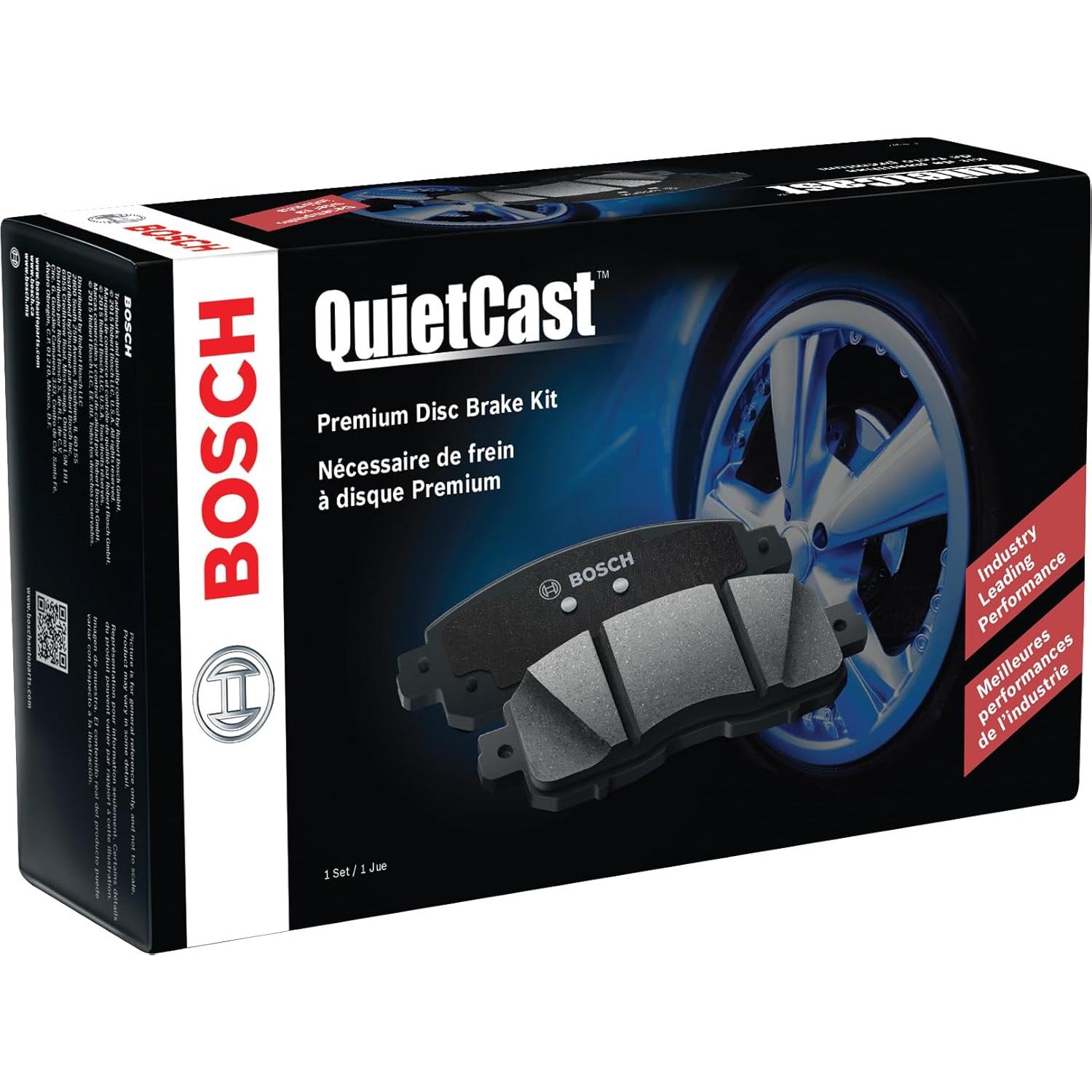 Pastillas de Freno Cerámicas Bosch BC2102 QuietCast Traseras