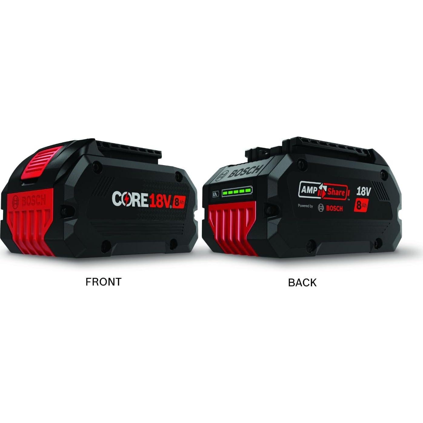 Batería Bosch GBA18V80 18V 8Ah Ión de Litio Alta Potencia