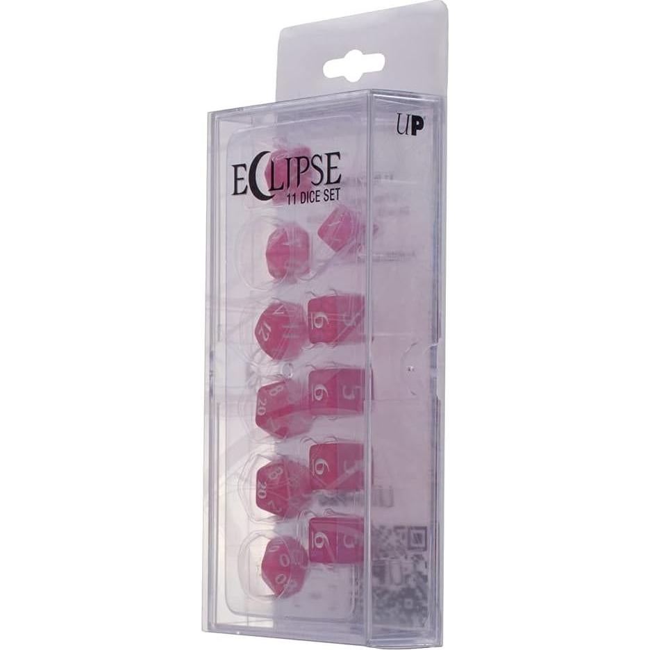 Juego de Dados Eclipse 11 Ultra PRO - Rosa Brillante